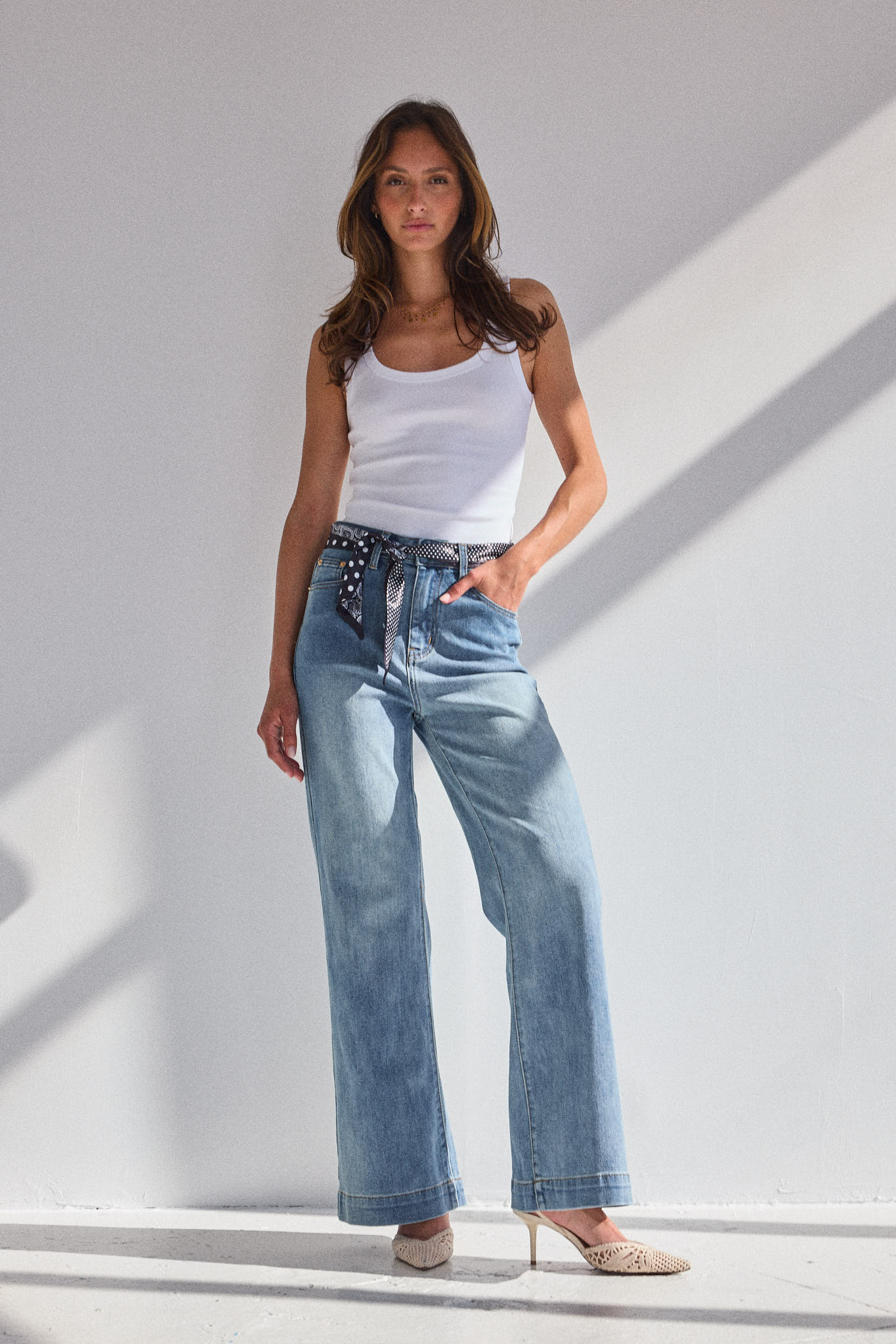 AVA - High Waisted Bootcut Jeans