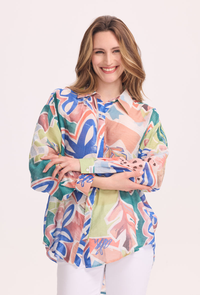 Chemise imprimée