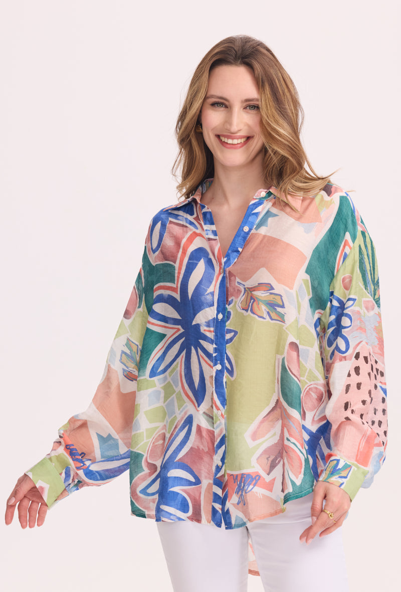 Chemise imprimée