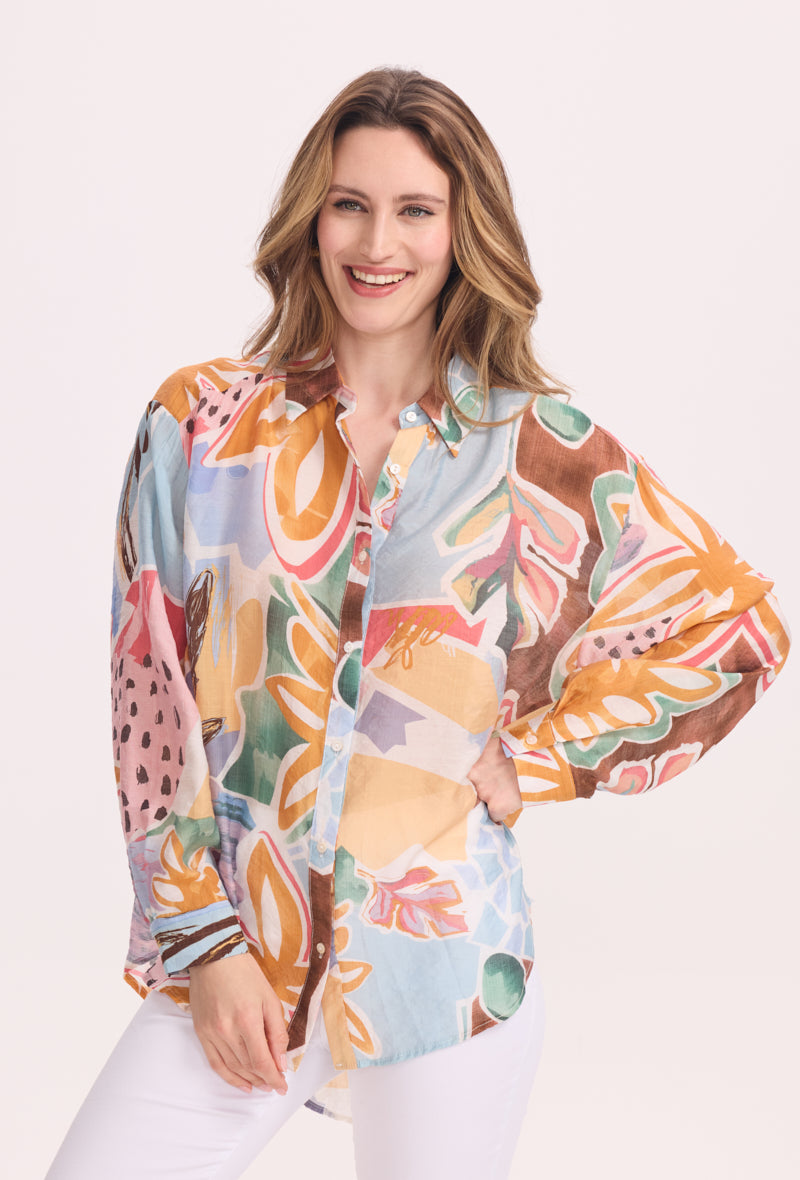Chemise imprimée