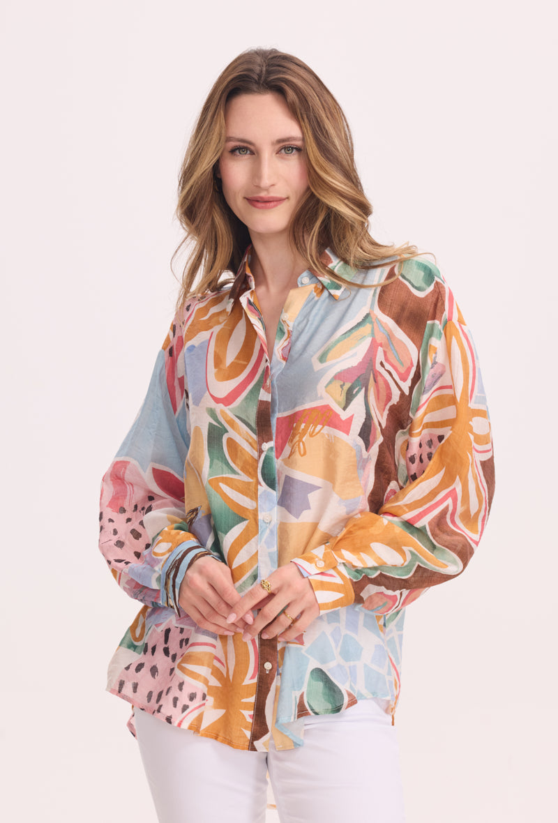 Chemise imprimée
