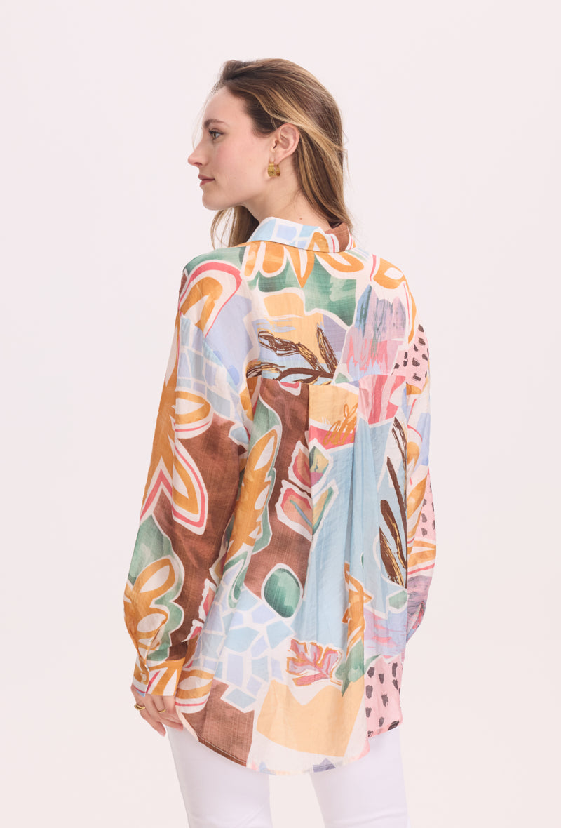 Chemise imprimée