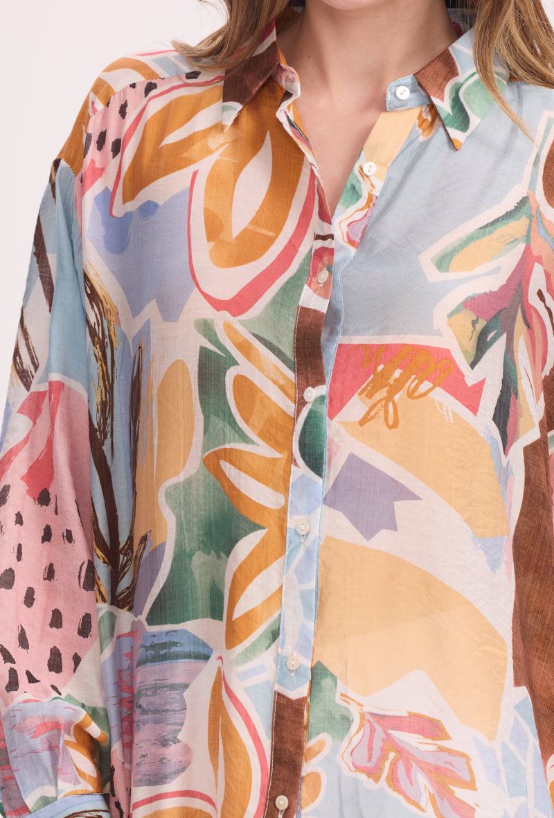 Chemise imprimée
