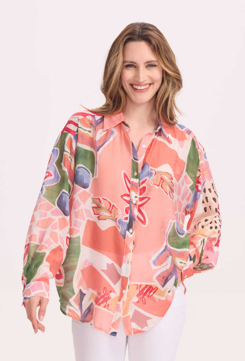 Chemise imprimée