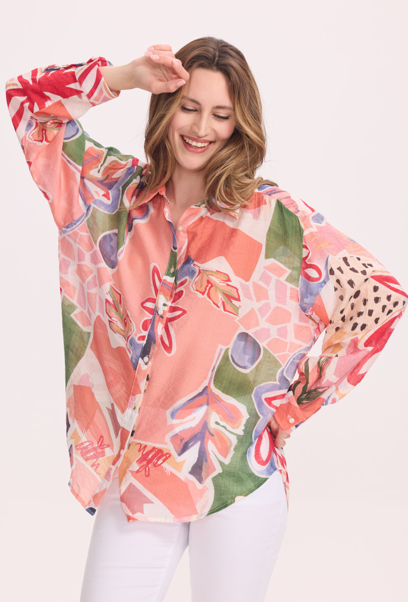 Chemise imprimée
