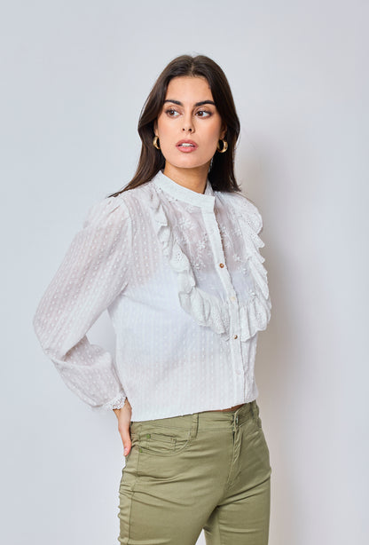 Aida - Embroidered Shirt