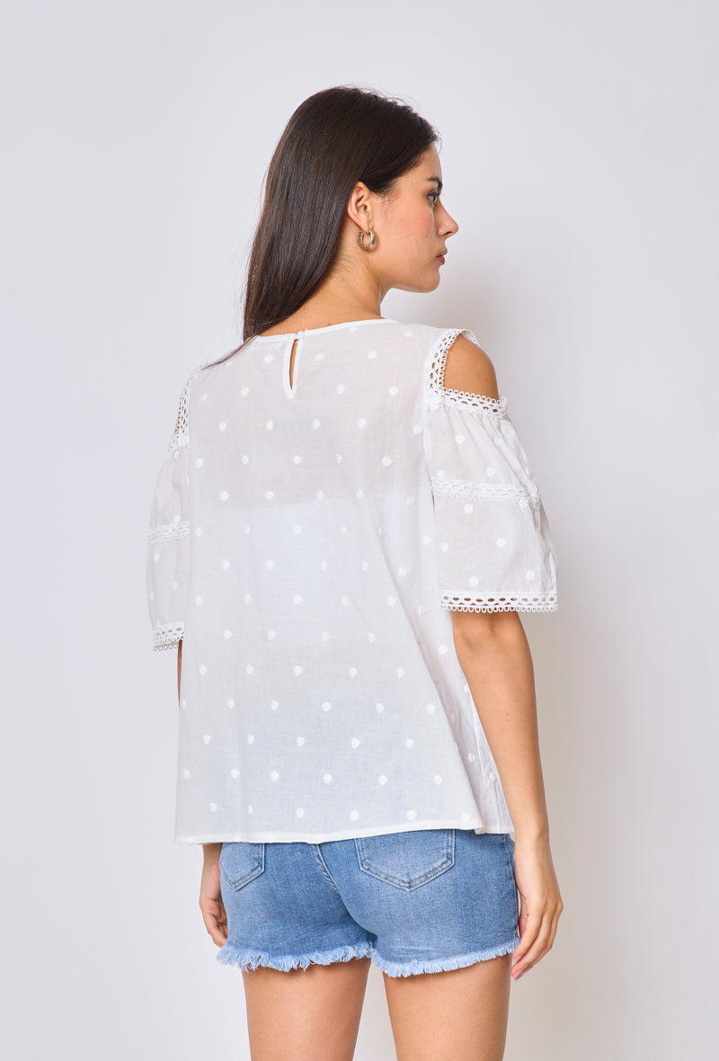 Elara - Blouse à motif