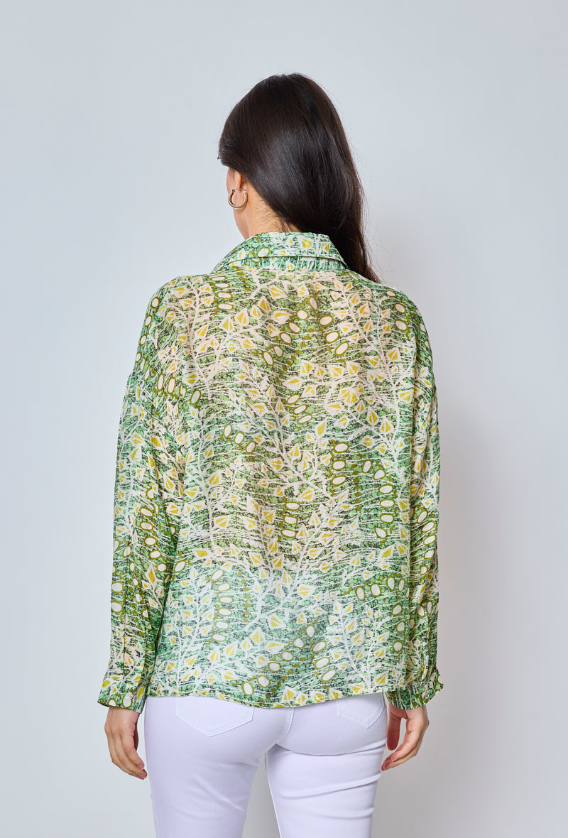 Calista - Patterned blouse