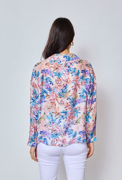 Leda - Patterned blouse