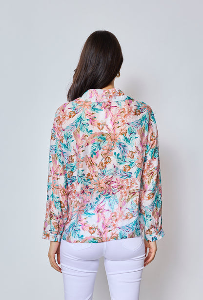 Leda - Patterned blouse