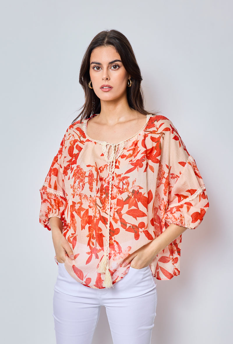 Ophelia - Patterned blouse