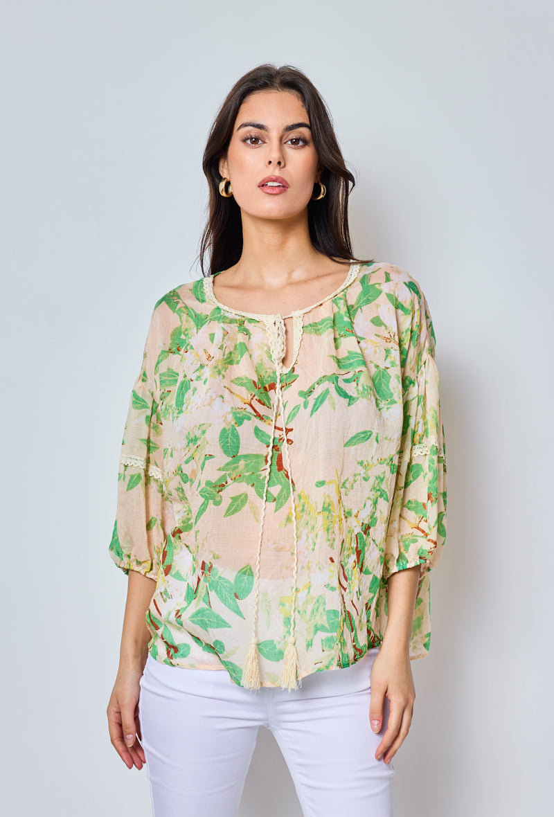 Ophelia - Patterned blouse