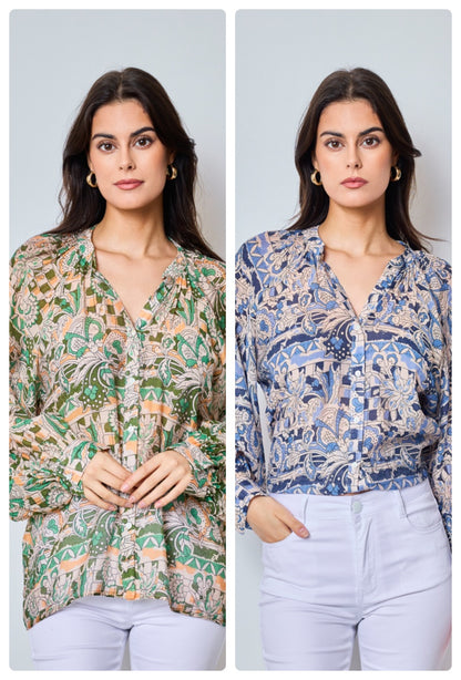 Aylin - Patterned shirt