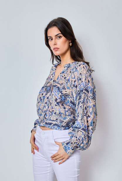 Aylin - Patterned shirt