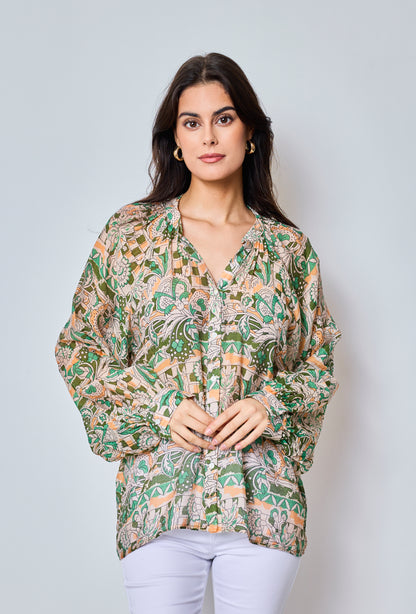 Aylin - Patterned shirt