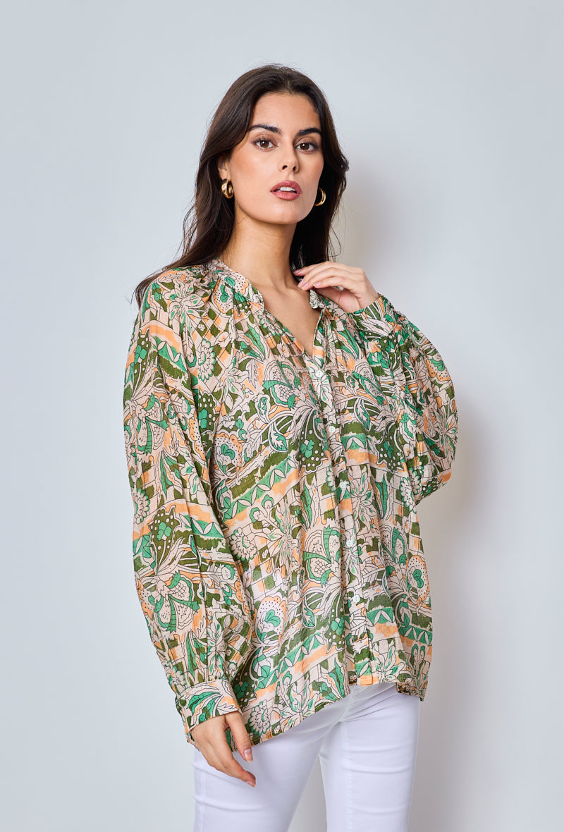 Aylin - Patterned shirt