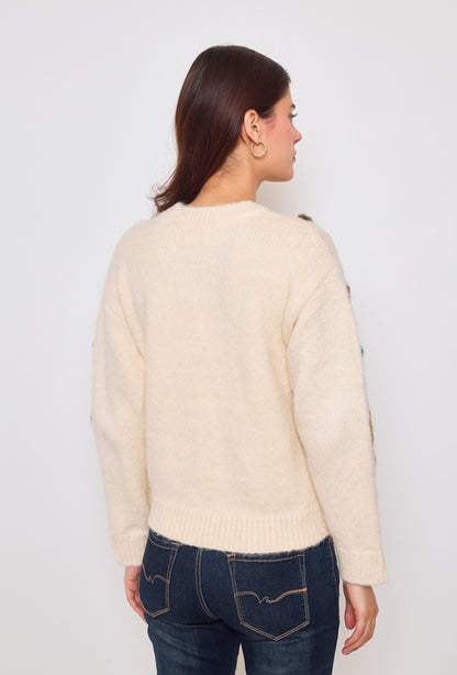 Round neck sweater