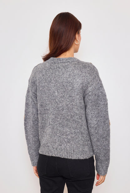 Round neck sweater