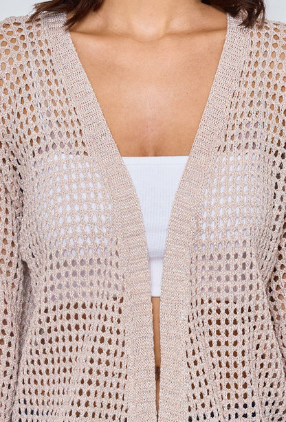 Plain crochet sweater