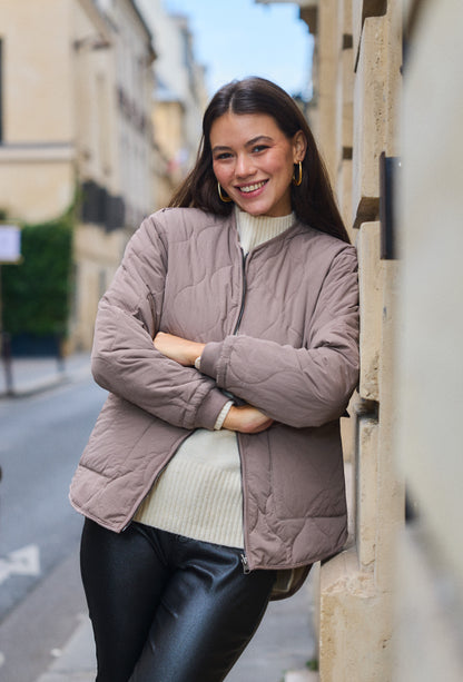 Veste matelassée réversible